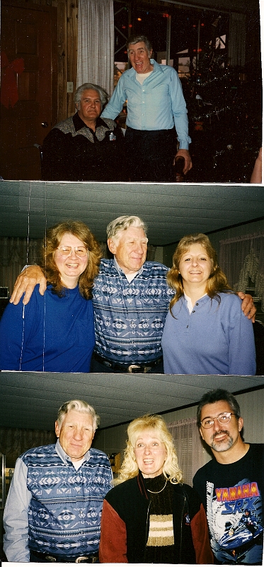 1998 - Larry and some of Carole's kids.jpg